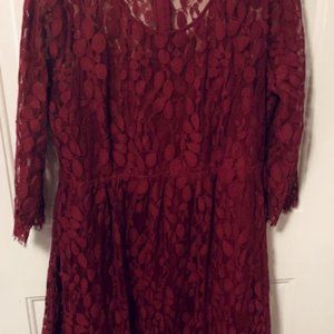 Torrid V Hem Skater Dress Sz 14